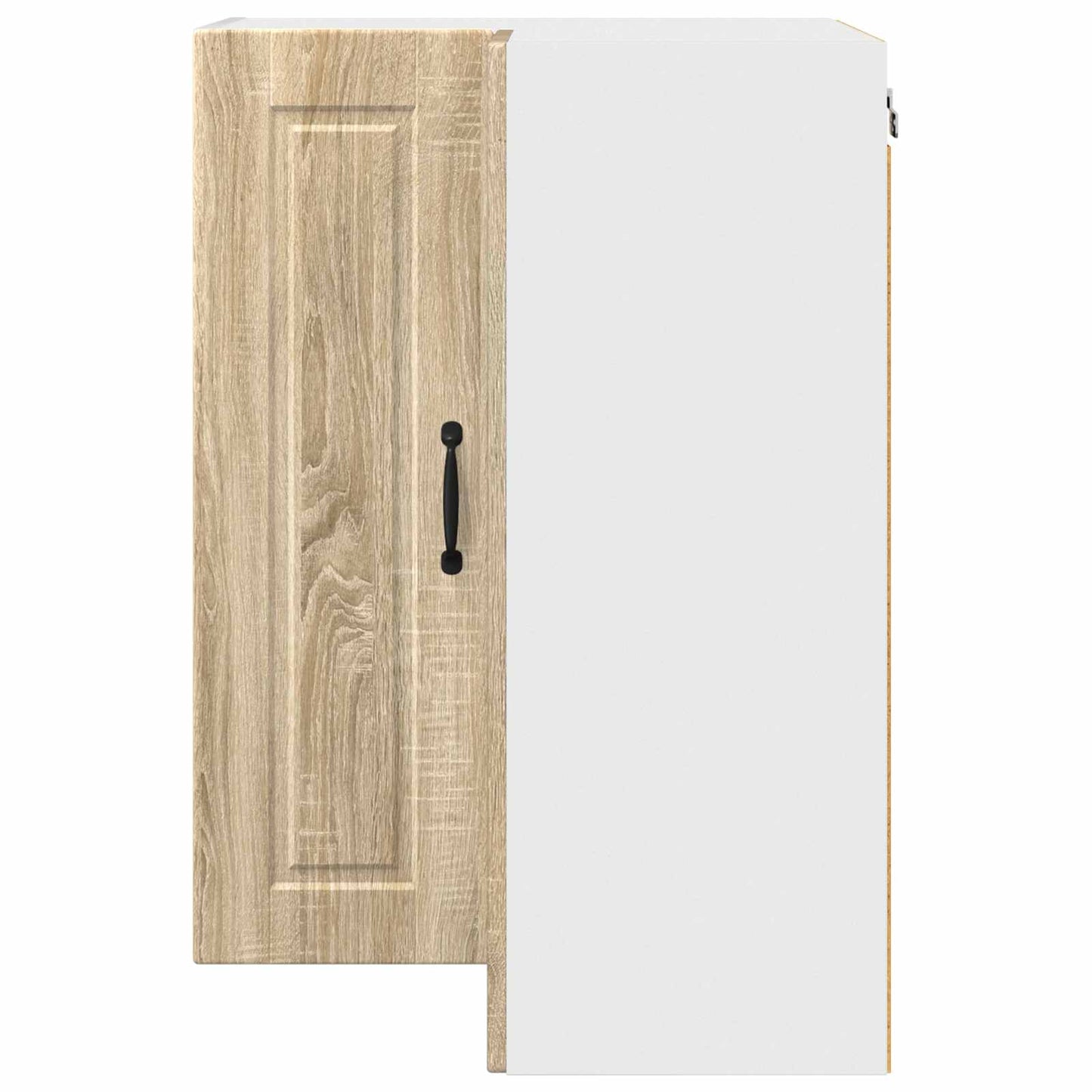 Mobile angolare per parete PORTO Rovere Sonoma 57 x 57 x 80 cm