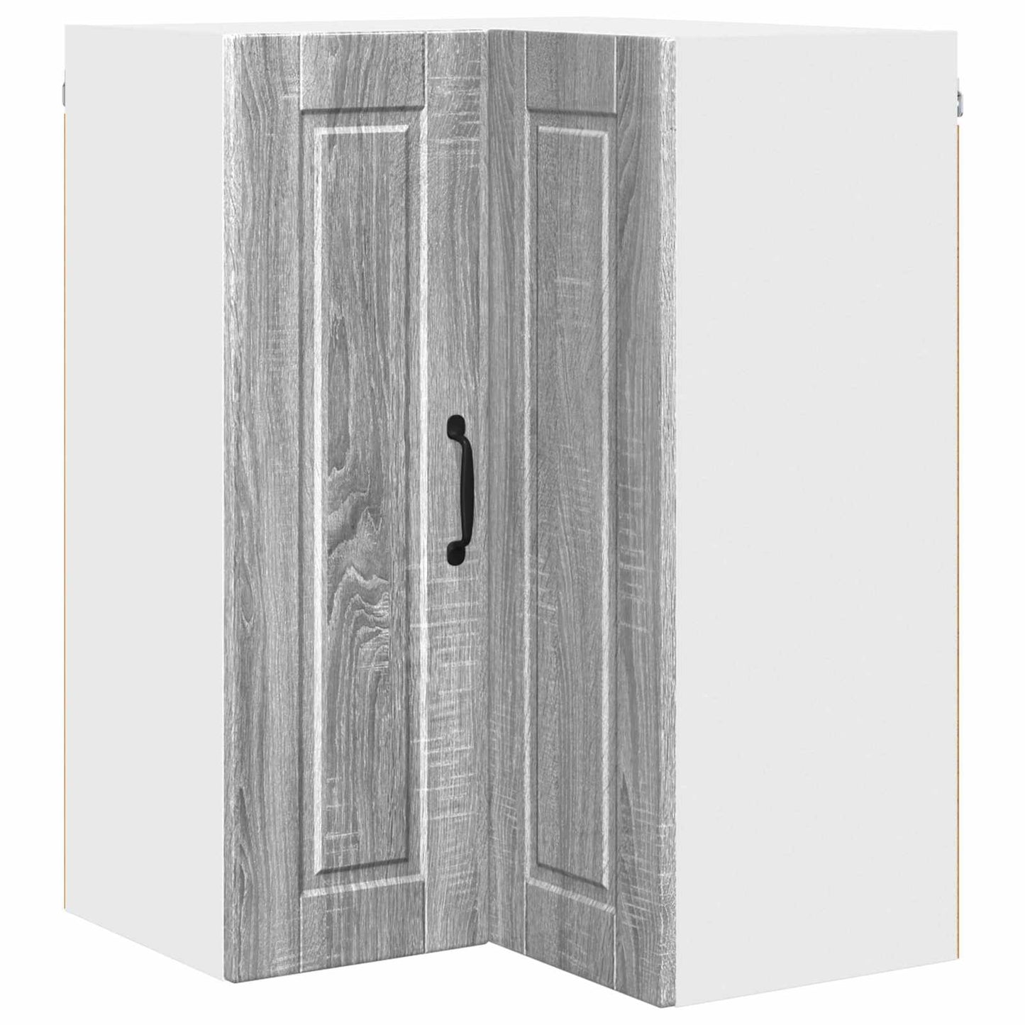 Mobile angolare per parete PORTO Grigio Sonoma 57 x 57 x 80 cm