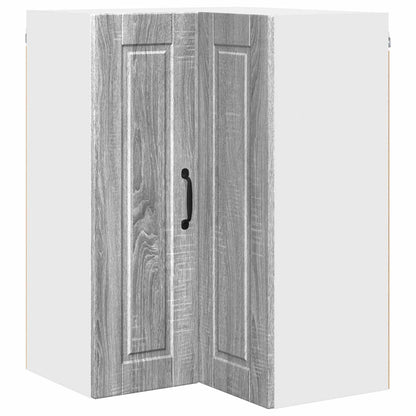 Mobile angolare per parete PORTO Grigio Sonoma 57 x 57 x 80 cm