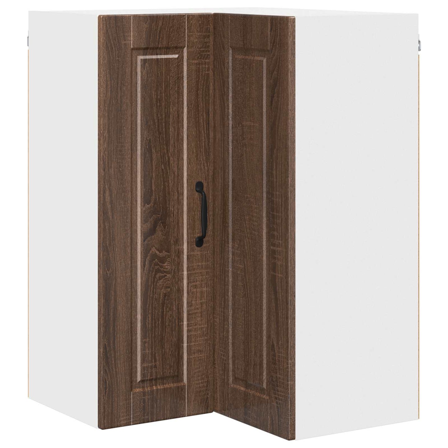 Mobile angolare per parete PORTO Rovere Marrone 57 x 57 x 80 cm