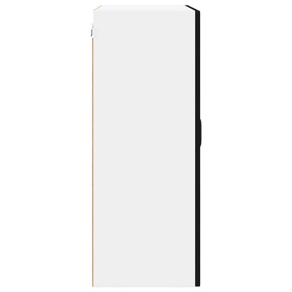 Mobile in vetro da parete PORTO Nero 60 x 31 x 80 cm | homemem39