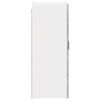 Mobile in vetro da parete PORTO Grigio cemento 60 x 31 x 80 cm | homemem39