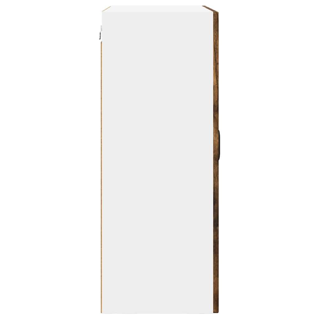 Mobile in vetro da parete PORTO Rovere fumé 60 x 31 x 80 cm | homemem39