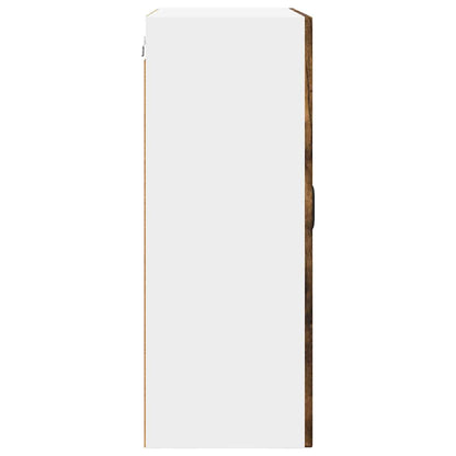 Mobile in vetro da parete PORTO Rovere fumé 60 x 31 x 80 cm | homemem39