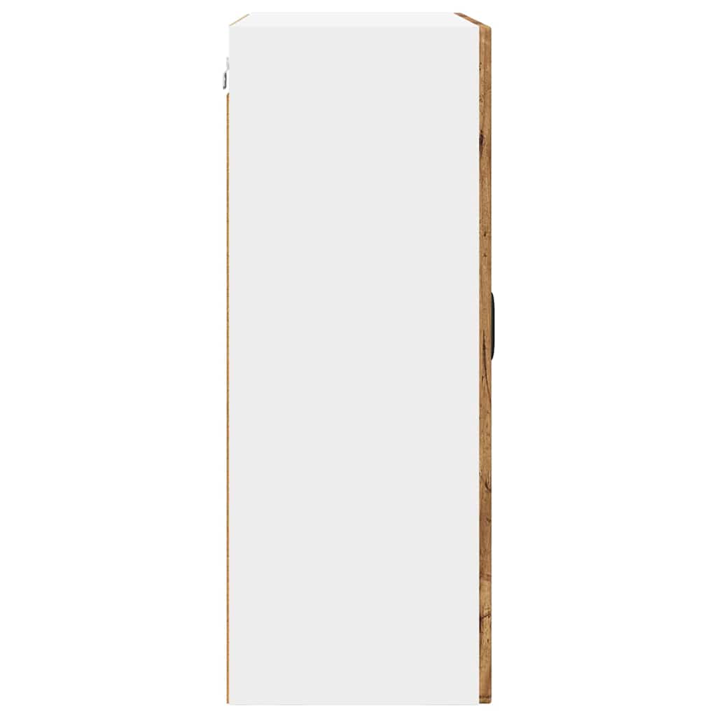 Mobile in vetro da parete PORTO Legno vecchio 60 x 31 x 80 cm | homemem39