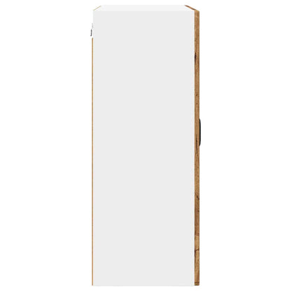 Mobile in vetro da parete PORTO Legno vecchio 60 x 31 x 80 cm | homemem39