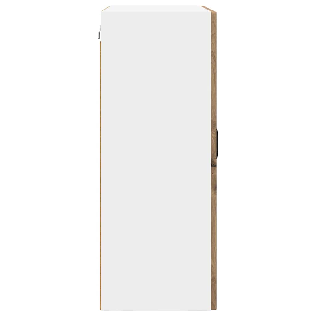 Mobile in vetro da parete PORTO Rovere artigianale | homemem39