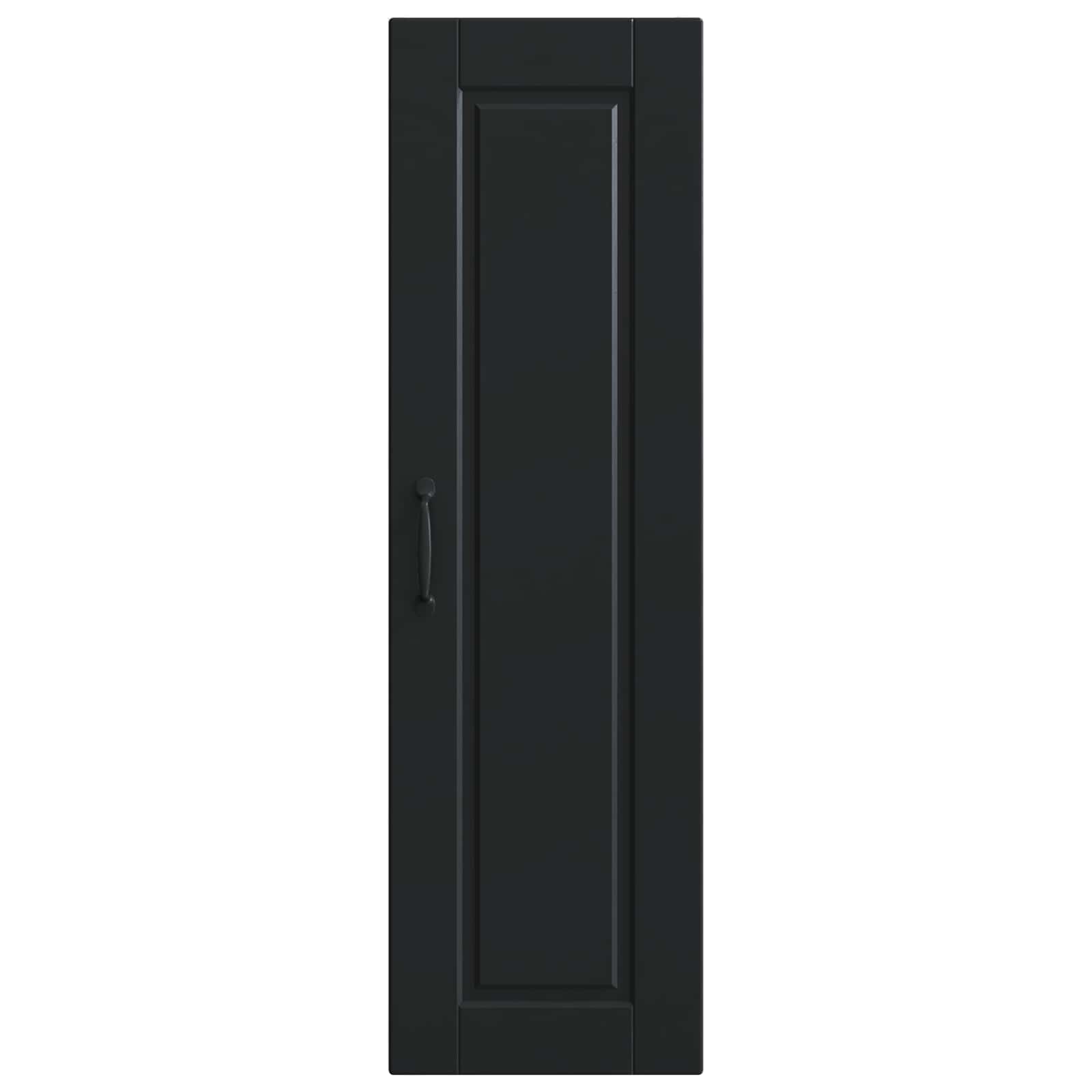 Armadietto a muro PORTO Nero 30 x 31 x 100 cm Legno multistrato | homemem39