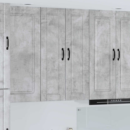 Armadietto a muro PORTO Grigio cemento 30 x 31 x 100 cm | homemem39