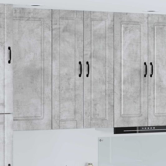 Armadietto a muro PORTO Grigio cemento 30 x 31 x 100 cm | homemem39