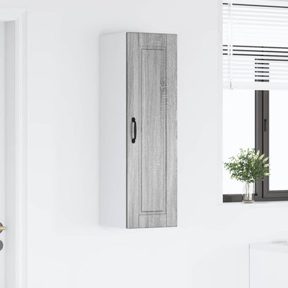 Armadietto a muro PORTO Grigio Sonoma 30 x 31 x 100 cm | homemem39