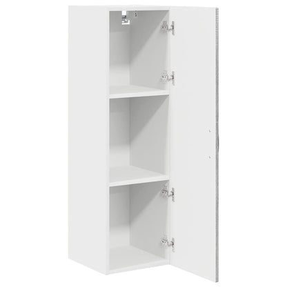 Armadietto a muro PORTO Grigio Sonoma 30 x 31 x 100 cm | homemem39