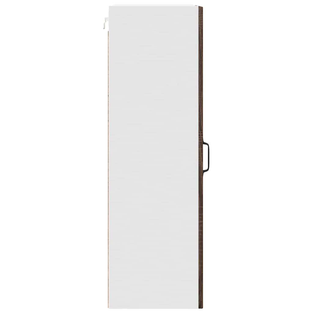 Armadietto a muro PORTO Rovere Marrone 30 x 31 x 100 cm | homemem39
