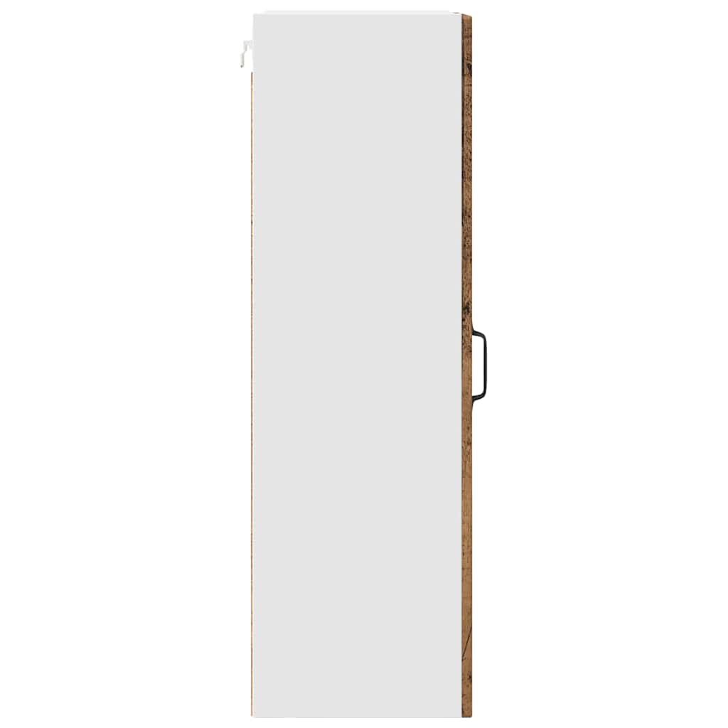 Armadietto a muro PORTO Legno vecchio 30 x 31 x 100 cm | homemem39