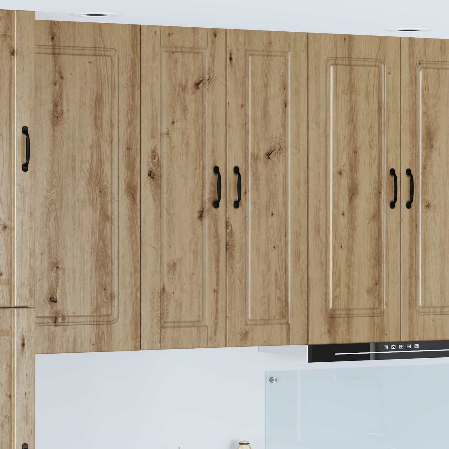 Armadietto a muro PORTO Rovere artigianale 30 x 31 x 100 cm | homemem39