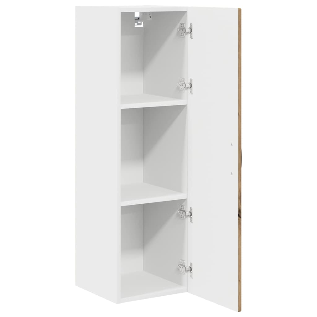 Armadietto a muro PORTO Rovere artigianale 30 x 31 x 100 cm | homemem39