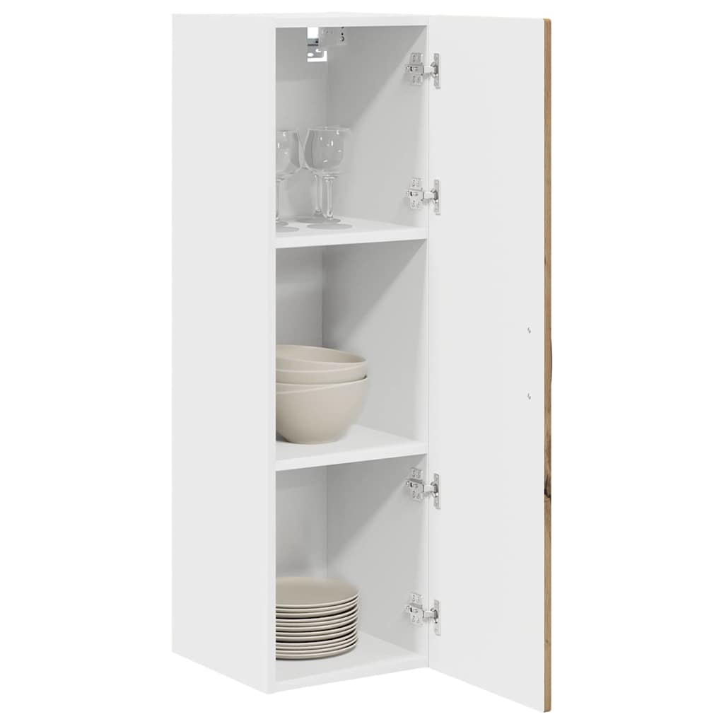 Armadietto a muro PORTO Rovere artigianale 30 x 31 x 100 cm | homemem39