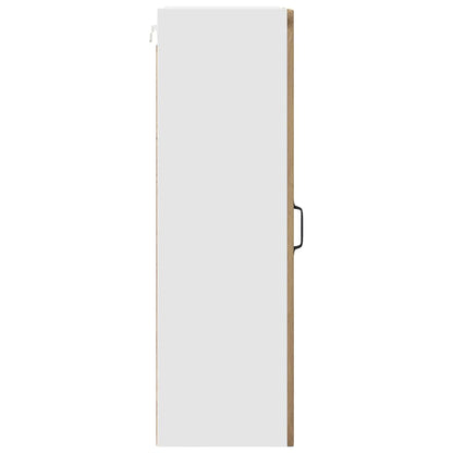 Armadietto a muro PORTO Rovere artigianale 30 x 31 x 100 cm | homemem39