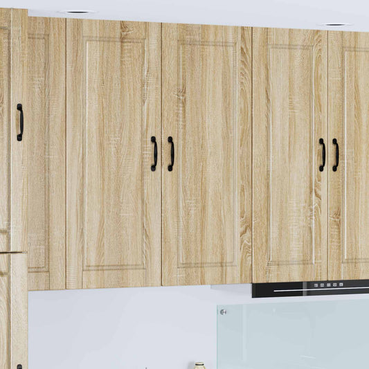 Armadietto a muro PORTO Rovere Sonoma 40 x 31 x 100 cm | homemem39