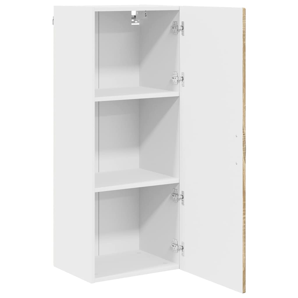 Armadietto a muro PORTO Rovere Sonoma 40 x 31 x 100 cm | homemem39