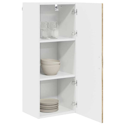 Armadietto a muro PORTO Rovere Sonoma 40 x 31 x 100 cm | homemem39