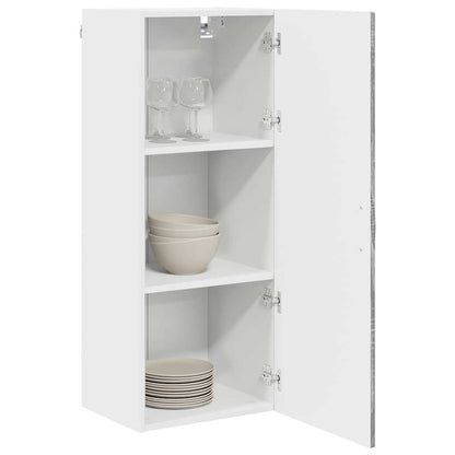 Armadietto a muro PORTO Grigio Sonoma 40 x 31 x 100 cm | homemem39