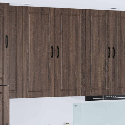 Armadietto a muro PORTO Rovere Marrone 40 x 31 x 100 cm
