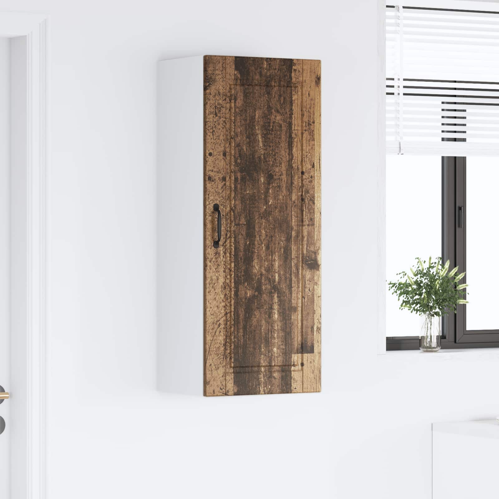 Pannello lavastoviglie con porta Legno vecchio 40 x 31 x 100 cm | homemem39