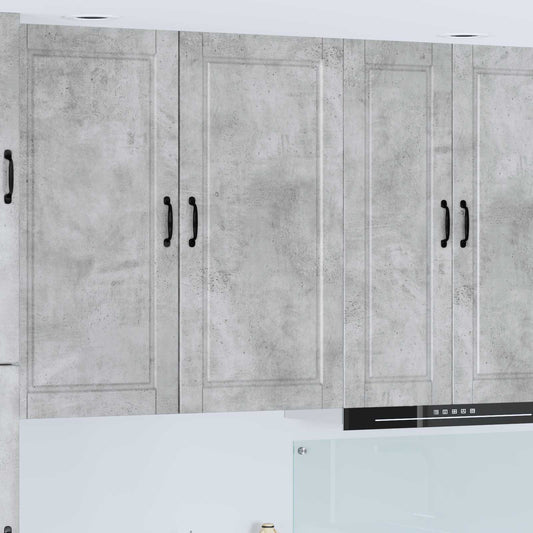 Armadietto a muro PORTO Grigio cemento 50 x 31 x 100 cm