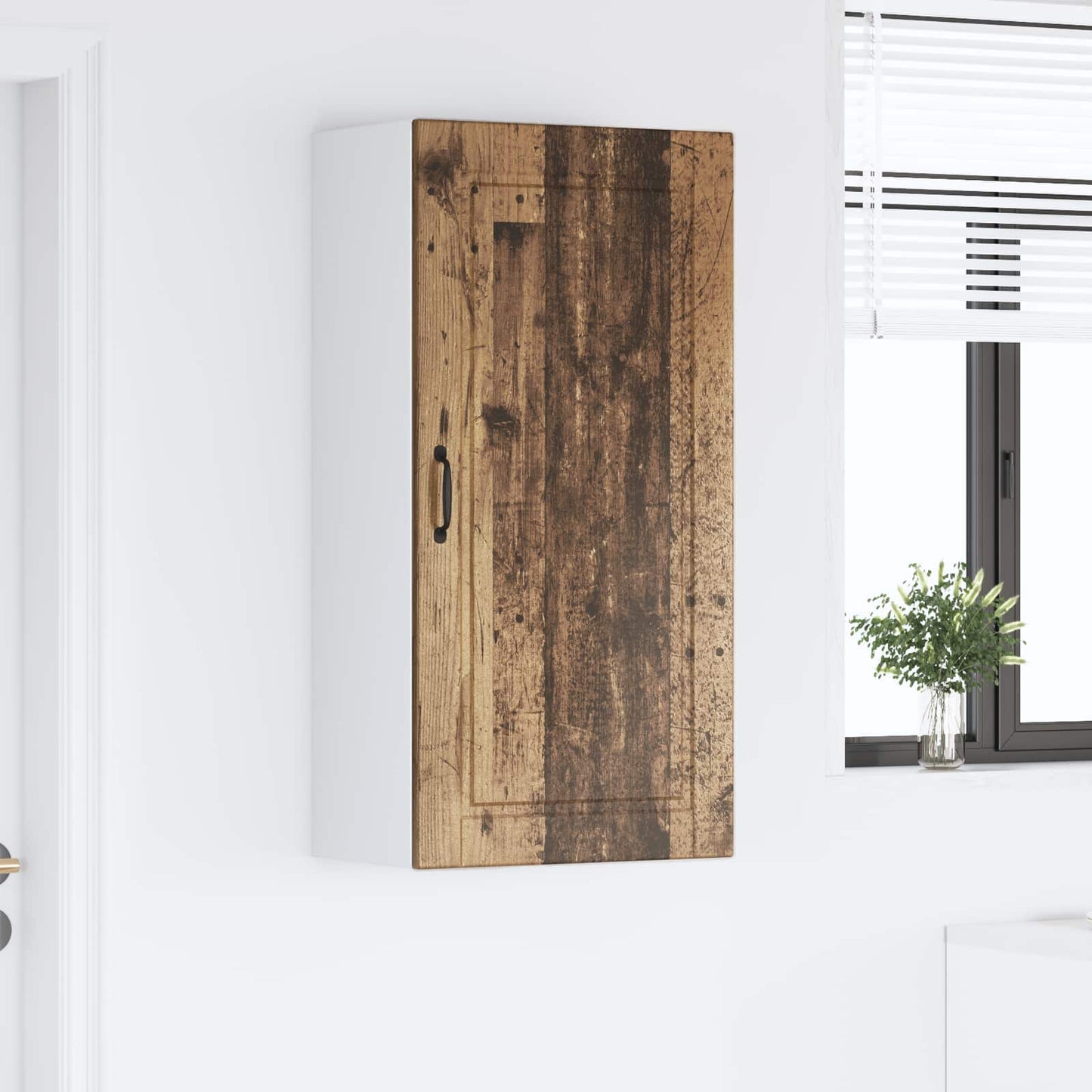 Armadietto a muro PORTO Legno vecchio 50 x 31 x 100 cm