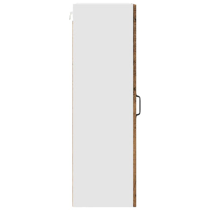 Armadietto a muro PORTO Legno vecchio 50 x 31 x 100 cm