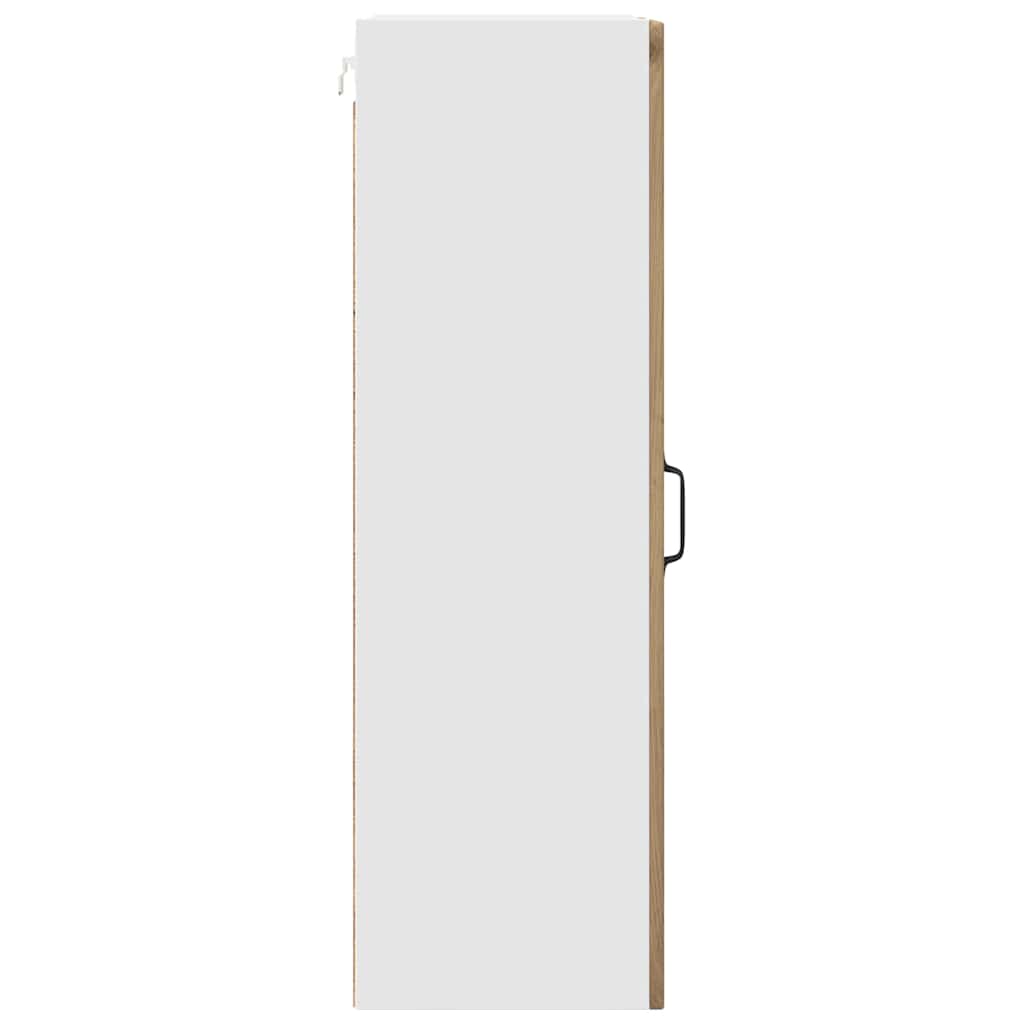 Armadietto a muro PORTO Rovere artigianale 50 x 31 x 100 cm