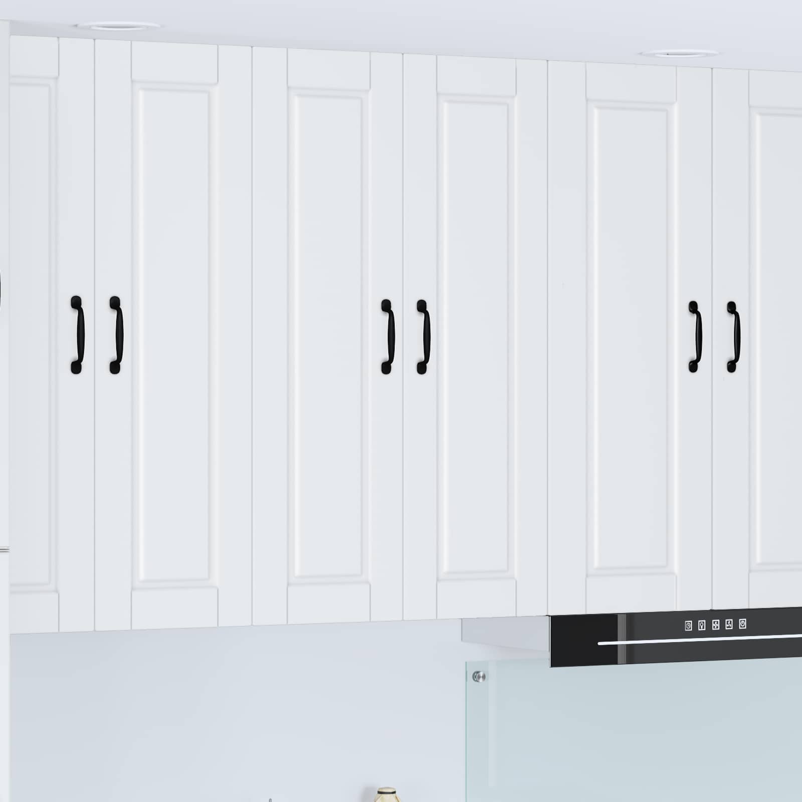 Pannello lavastoviglie con lo scaffale Bianco 60 x 31 x 100 cm | homemem39