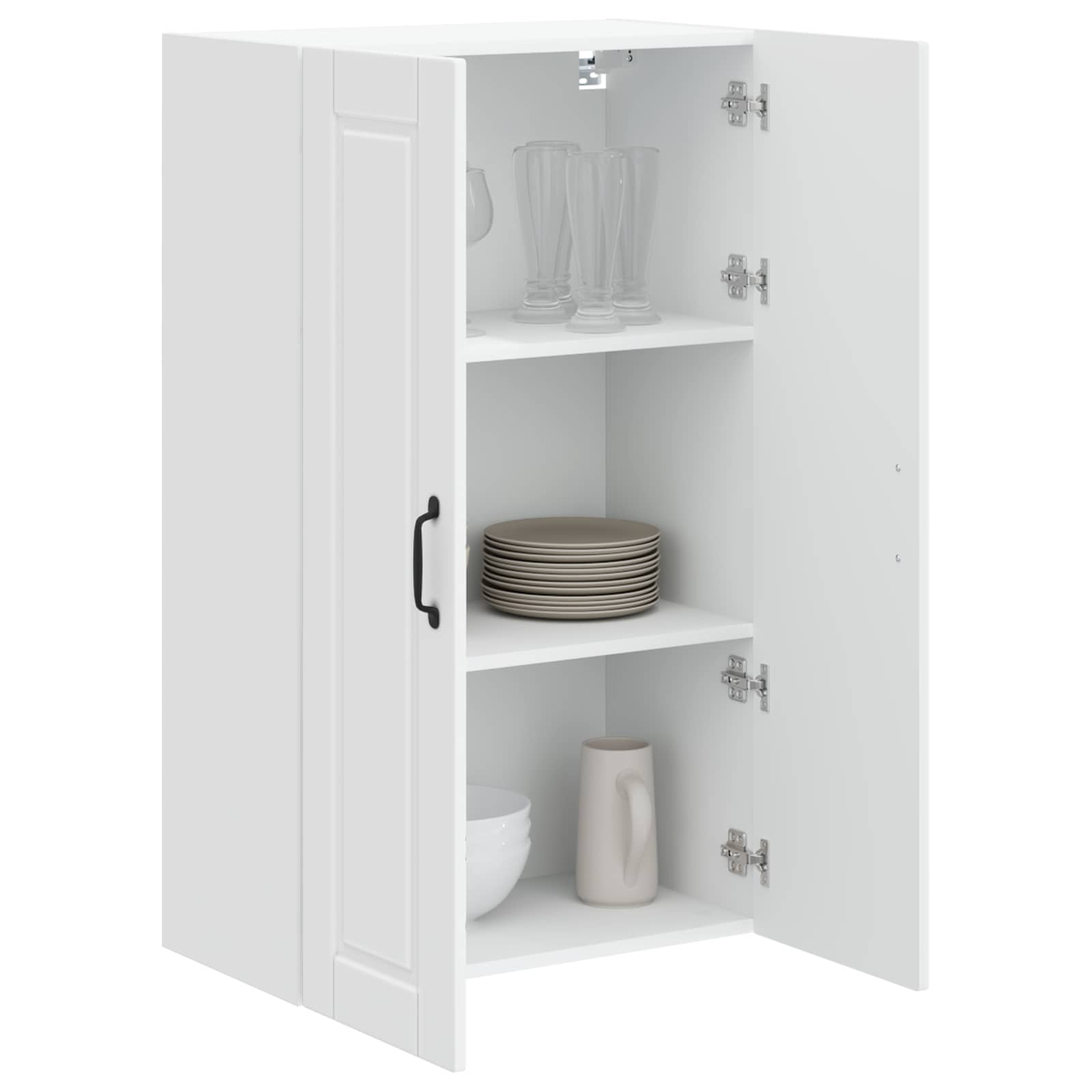 Pannello lavastoviglie con lo scaffale Bianco 60 x 31 x 100 cm | homemem39