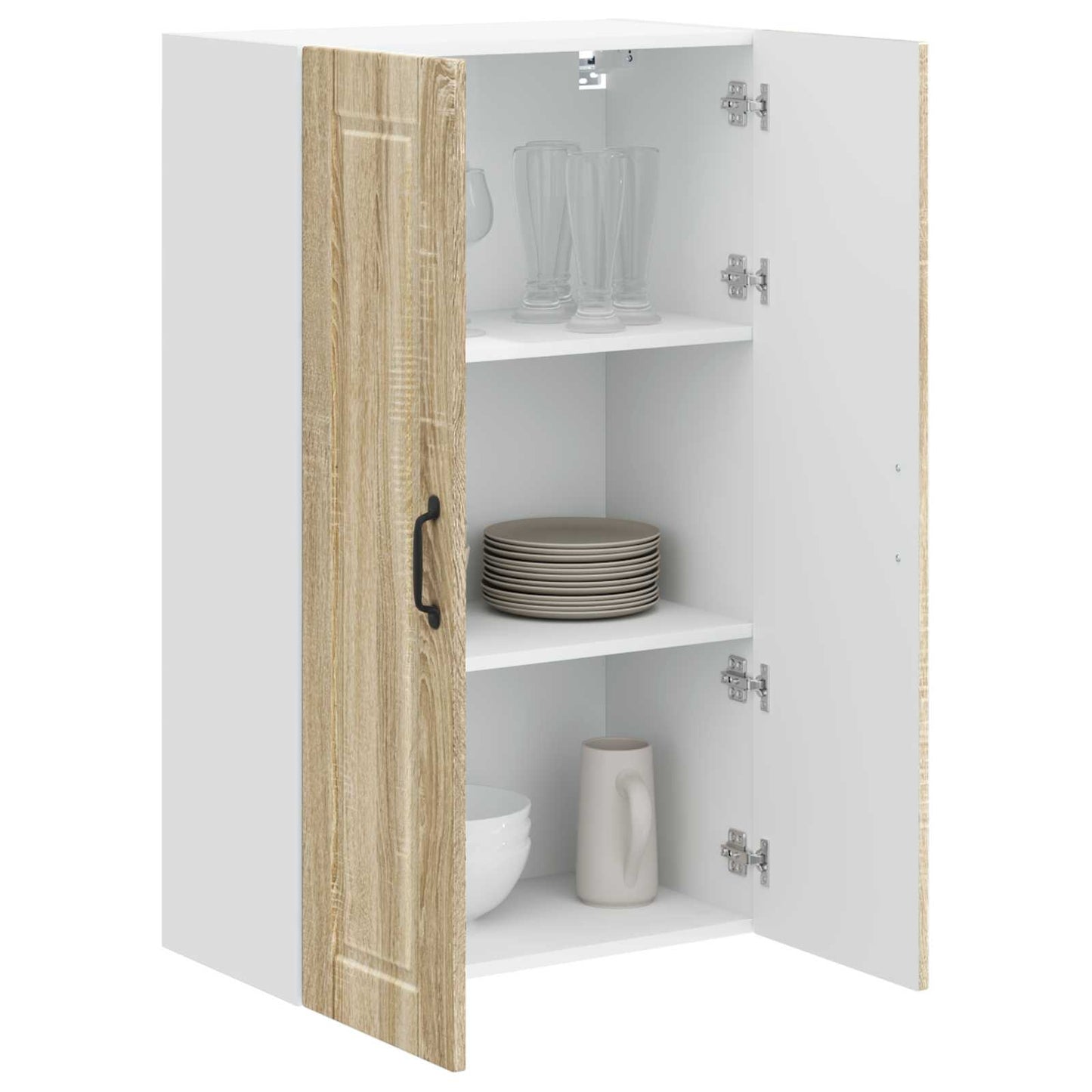 Armadietto a muro PORTO Rovere Sonoma 60 x 31 x 100 cm