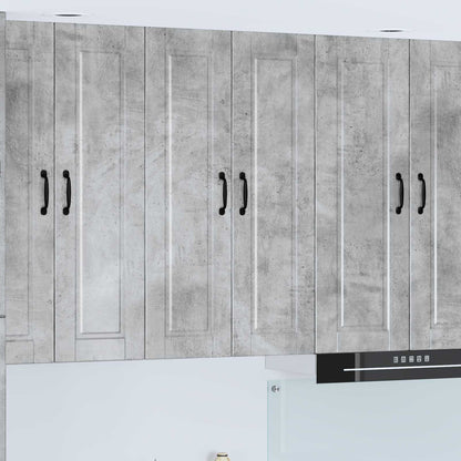 Armadietto a muro PORTO Grigio cemento 60 x 31 x 100 cm