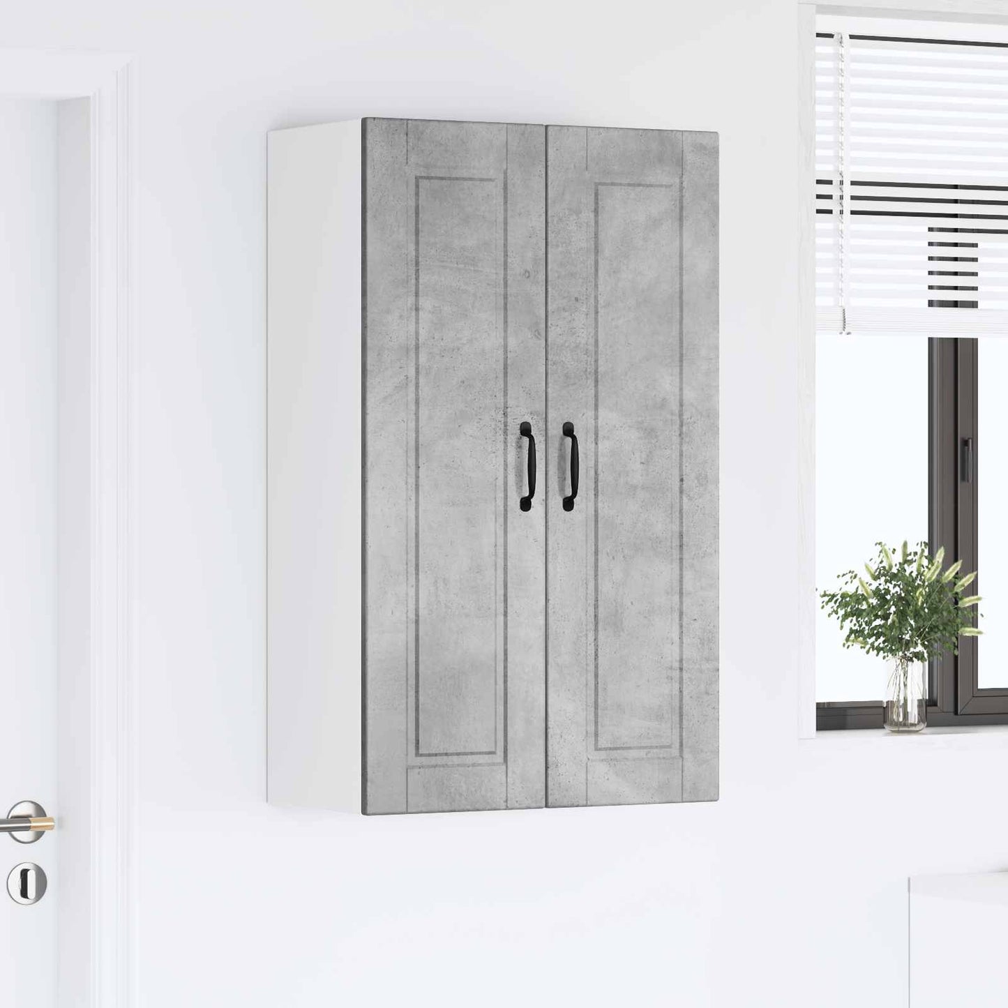 Pannello lavastoviglie Grigio cemento 60 x 31 x 100 cm | homemem39