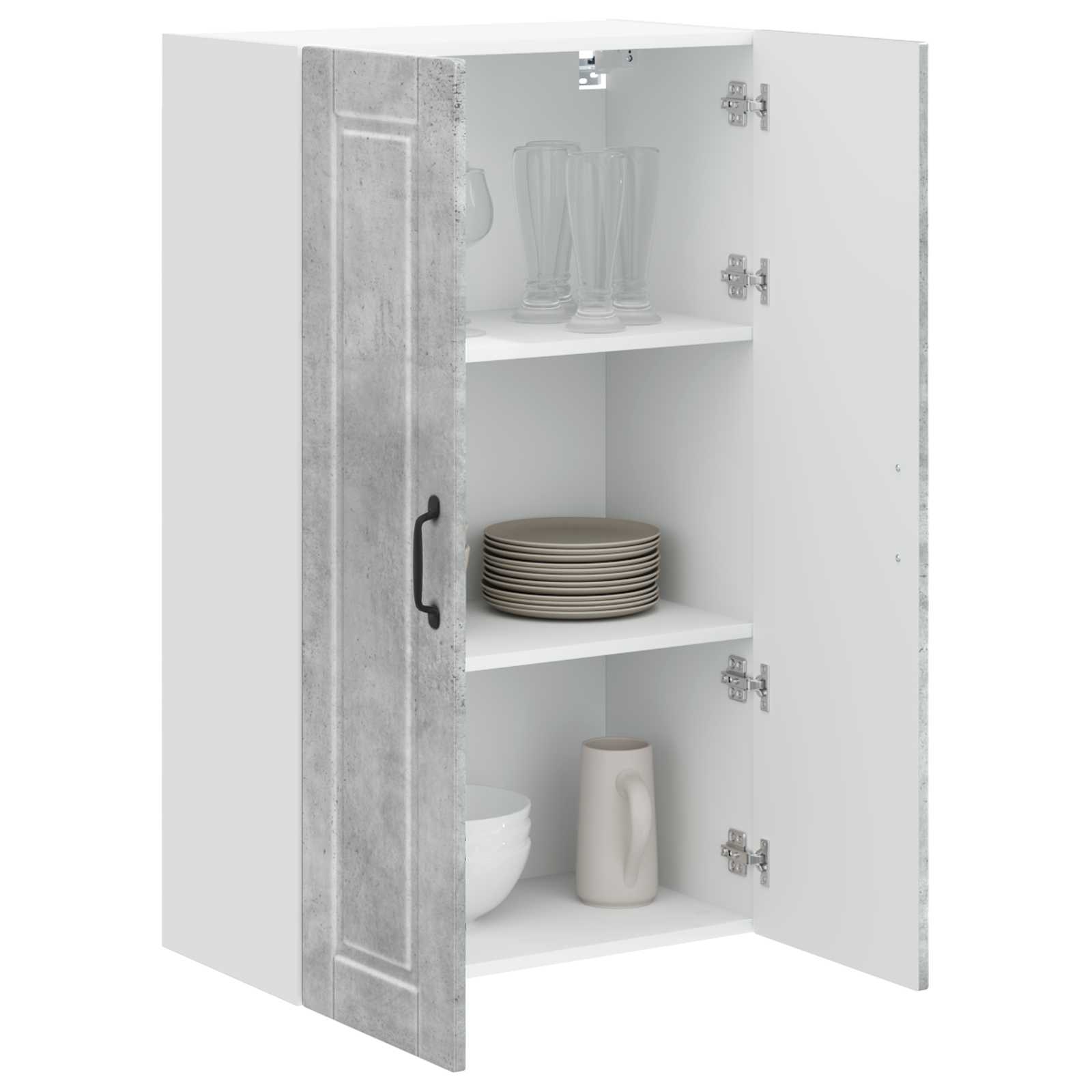 Pannello lavastoviglie Grigio cemento 60 x 31 x 100 cm | homemem39