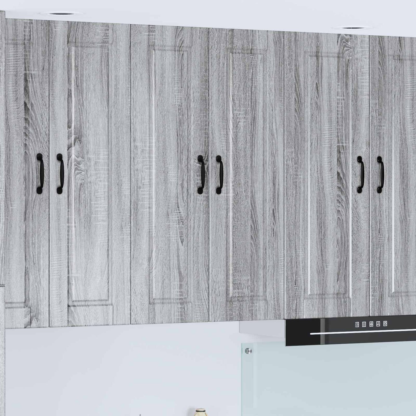Armadietto a muro PORTO Grigio Sonoma 60 x 31 x 100 cm