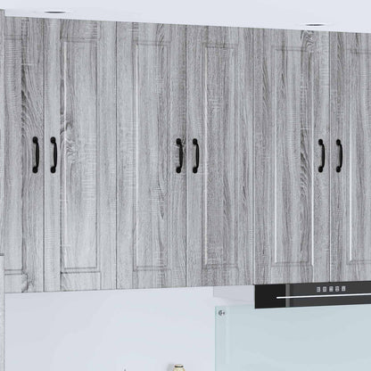 Armadietto a muro PORTO Grigio Sonoma 60 x 31 x 100 cm