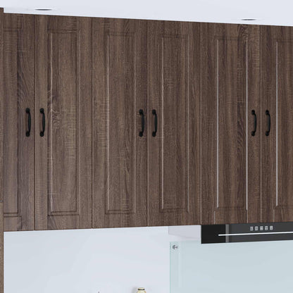 Armadietto a muro PORTO Rovere Marrone 60 x 31 x 100 cm
