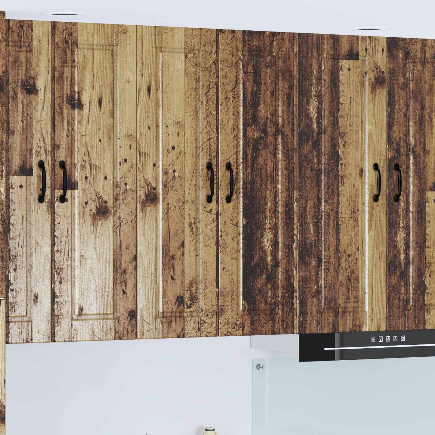 Armadietto a muro PORTO Legno vecchio 60 x 31 x 100 cm