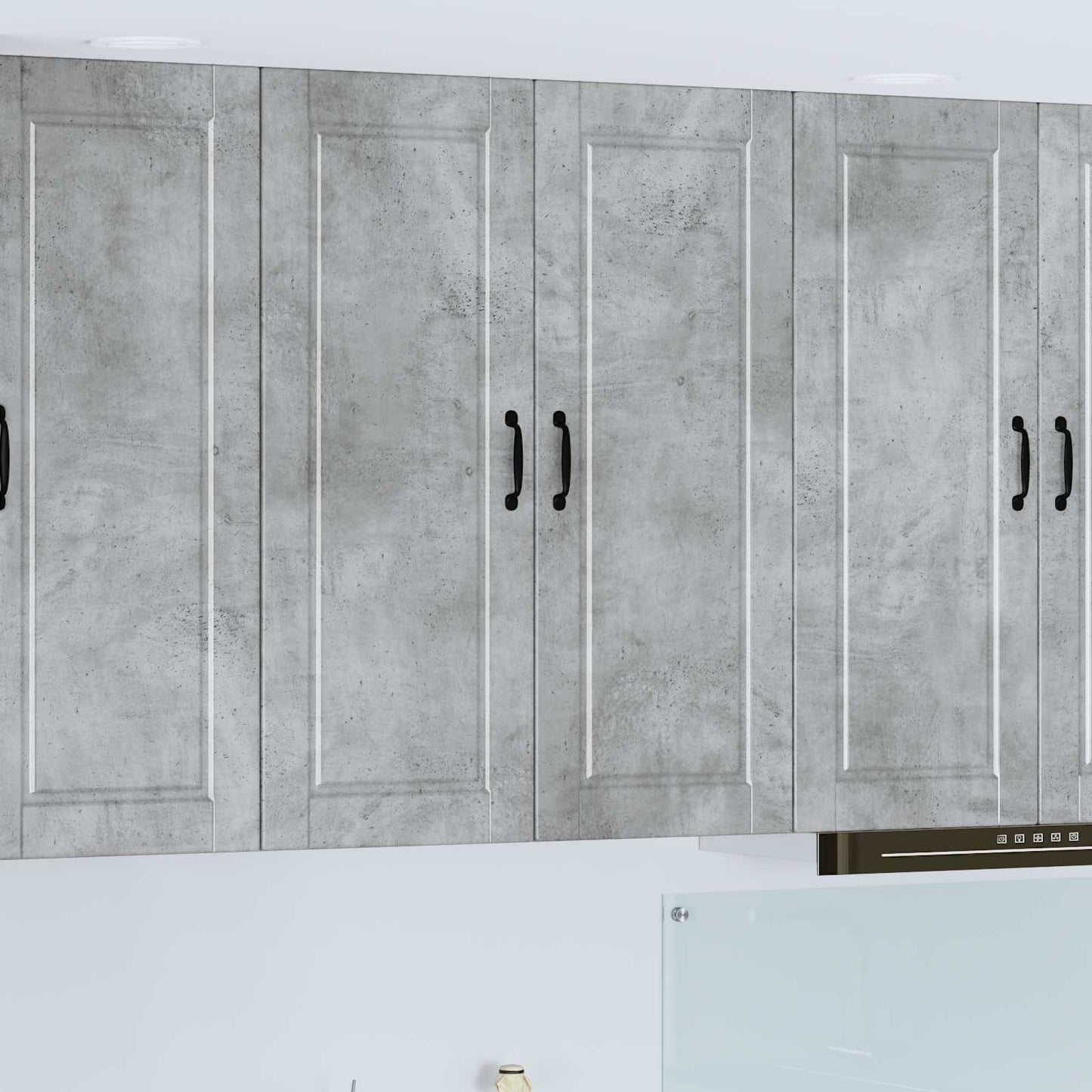 Pannello lavastoviglie Grigio cemento 80 x 31 x 100 cm | homemem39