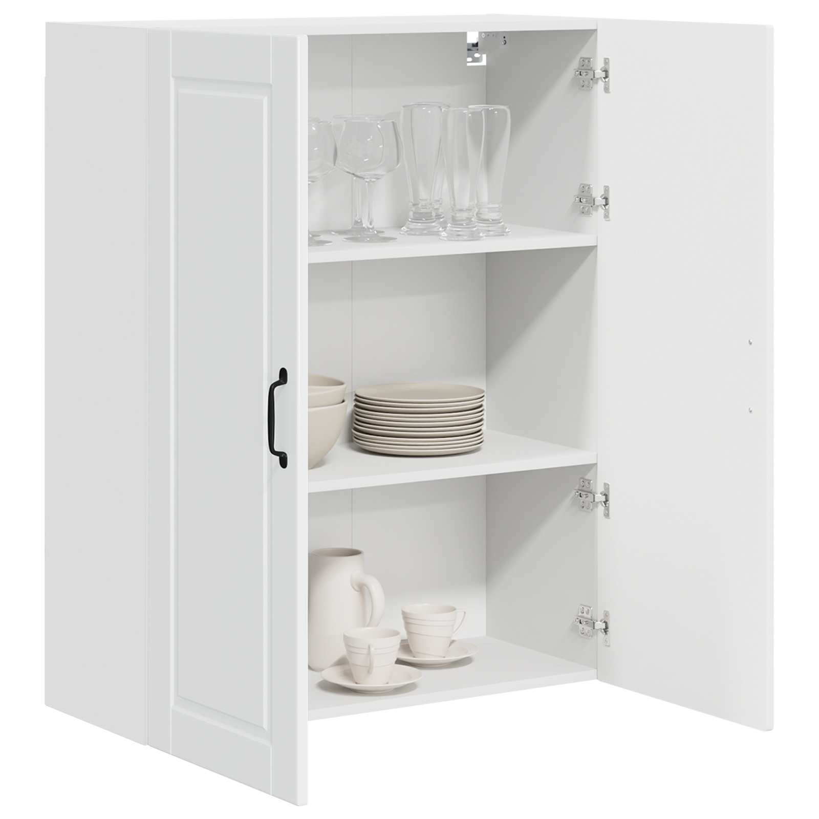Pannello lavastoviglie con porta Bianco Lucido 80 x 31 x 100 cm | homemem39
