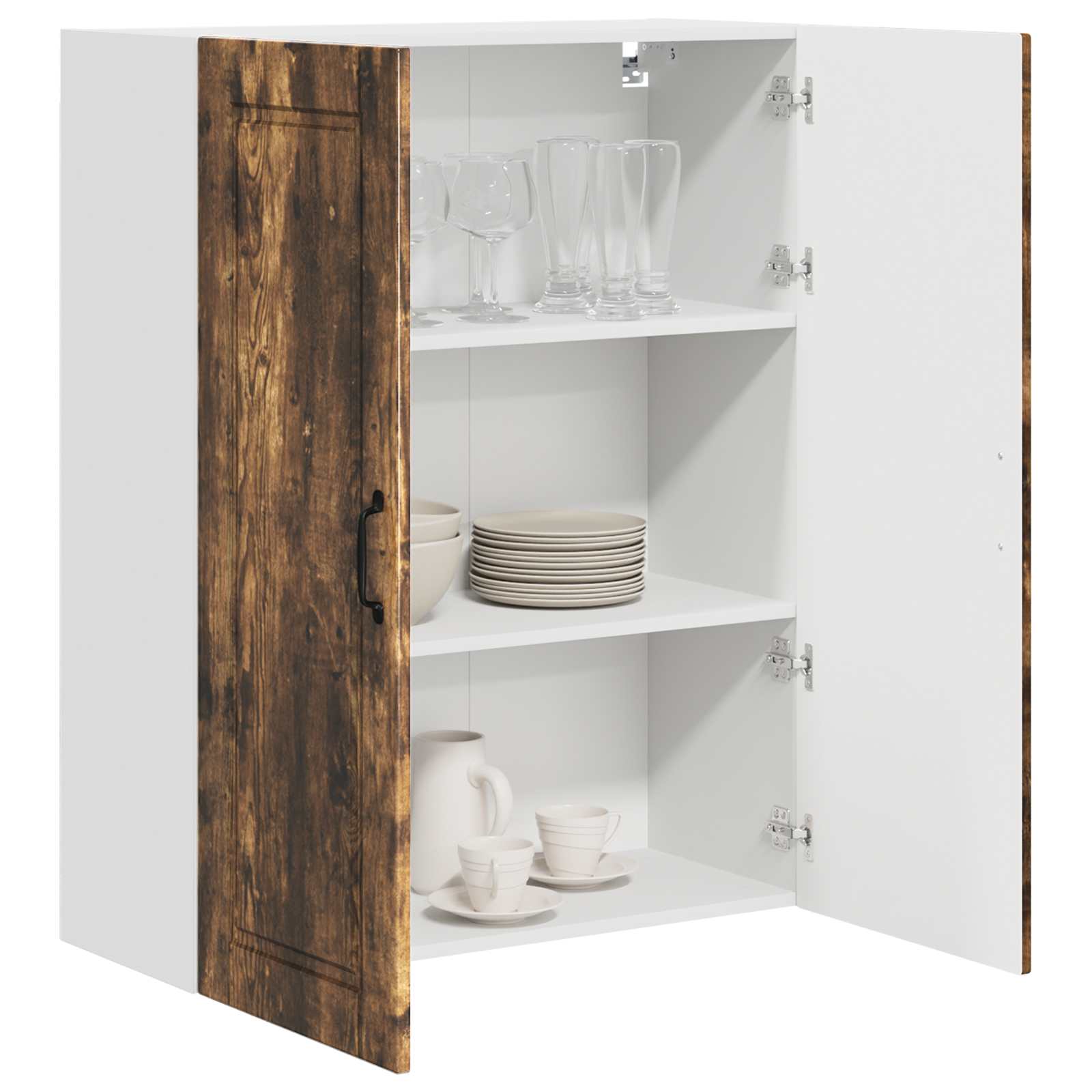 Pannello lavastoviglie con porta Rovere fumé 80 x 31 x 100 cm | homemem39