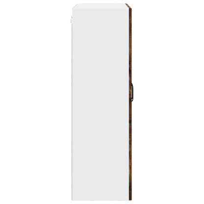 Armadietto a muro PORTO Rovere fumé 80 x 31 x 100 cm