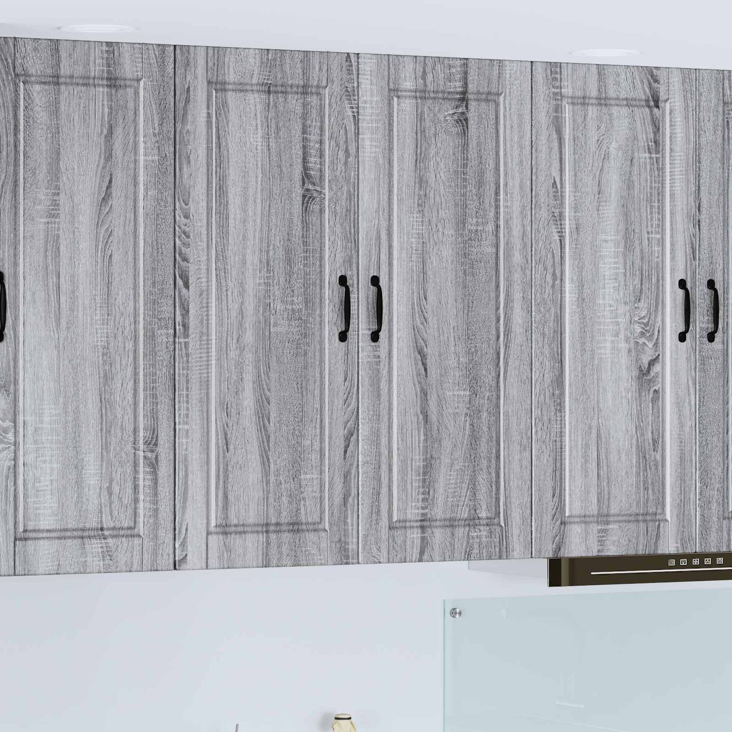 Armadietto a muro PORTO Grigio Sonoma 80 x 31 x 100 cm
