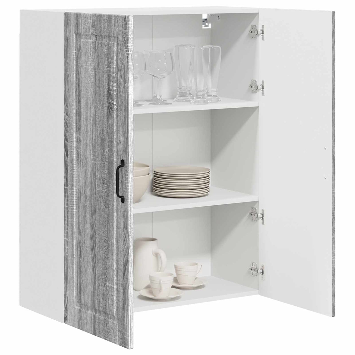 Pannello lavastoviglie con porta Grigio Sonoma 80 x 31 x 100 cm | homemem39