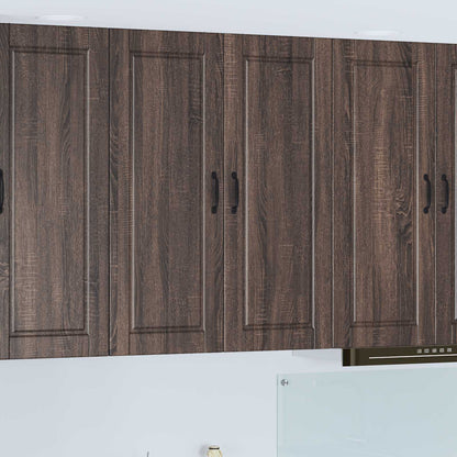 Armadietto a muro PORTO Rovere Marrone 80 x 31 x 100 cm