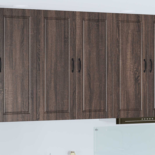 Armadietto a muro PORTO Rovere Marrone 80 x 31 x 100 cm